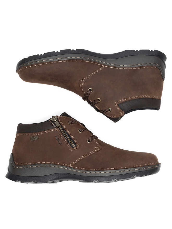 Rieker Schnürschuhe Rieker 05342-22 Braun