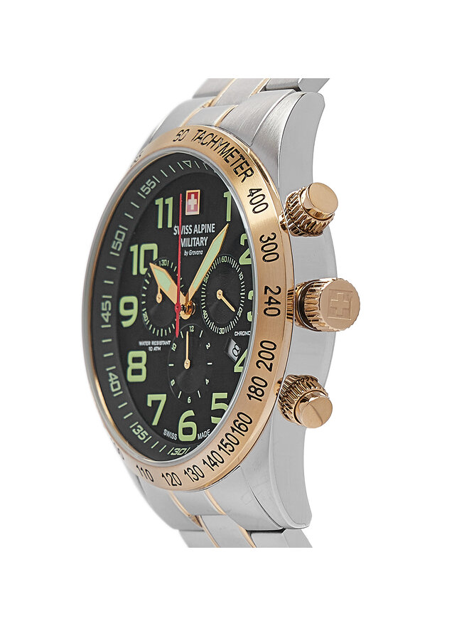 Swiss Alpine Military Часовник Swiss Alpine Military 7047.9144 Сребрист