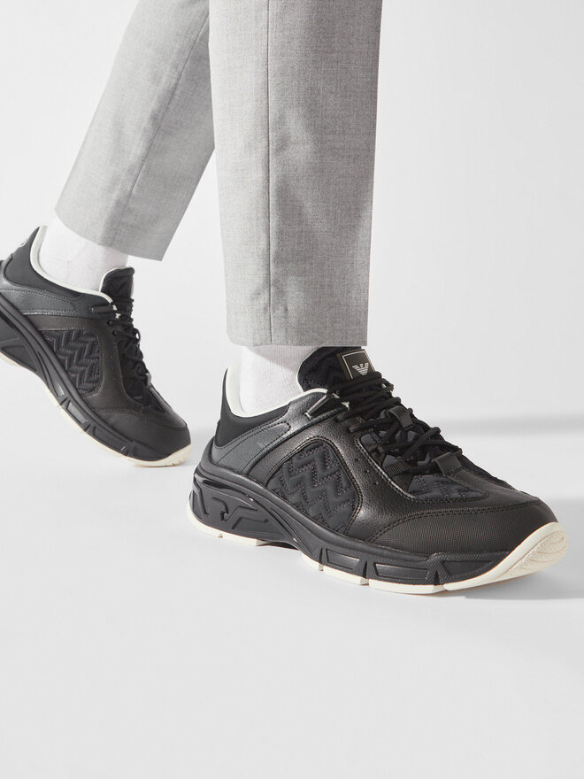Emporio Armani Sneakers Emporio Armani X4X647 XN945 N208 Schwarz