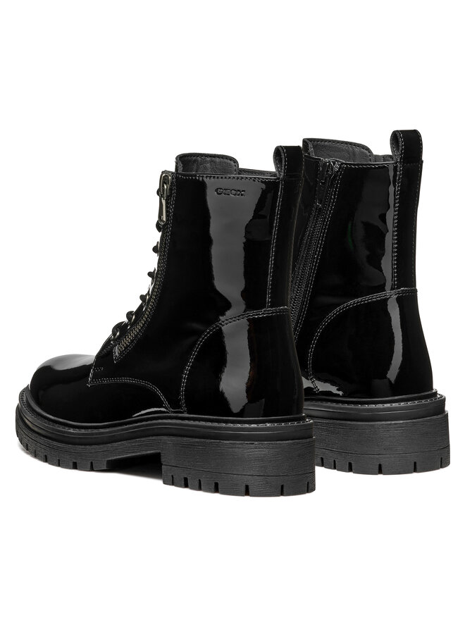 Geox Stiefeletten Geox D Iridea D16HRF 00066 C9999 Schwarz