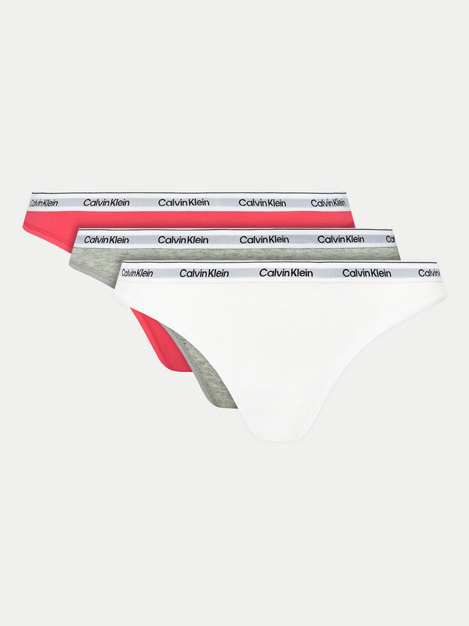 Calvin Klein Underwear Calvin Klein Underwear Набір з 3 пар стрінгів 000QD5209E Кольоровий