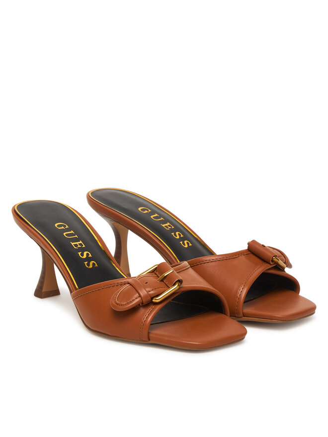 Guess Pantoletten Guess FLJDI3 ELE03 Braun