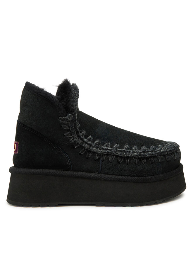 Mou Botas de nieve Mou Mini Eskimo Platform Boot FW681000A Negro