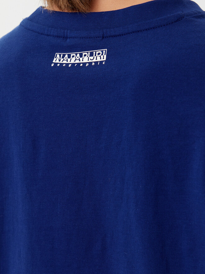 Napapijri Napapijri T-Shirt S-Nice NP0A4IG4 Μπλε Regular Fit