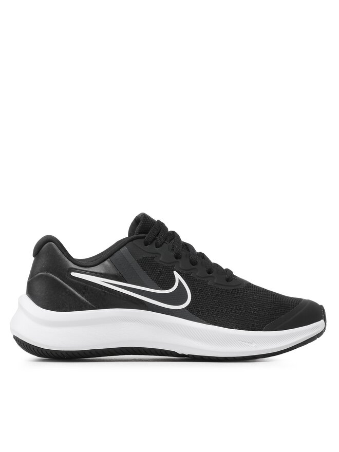 Nike Laufschuhe Nike Star Runner 3 (GS) DA2776 003 Schwarz