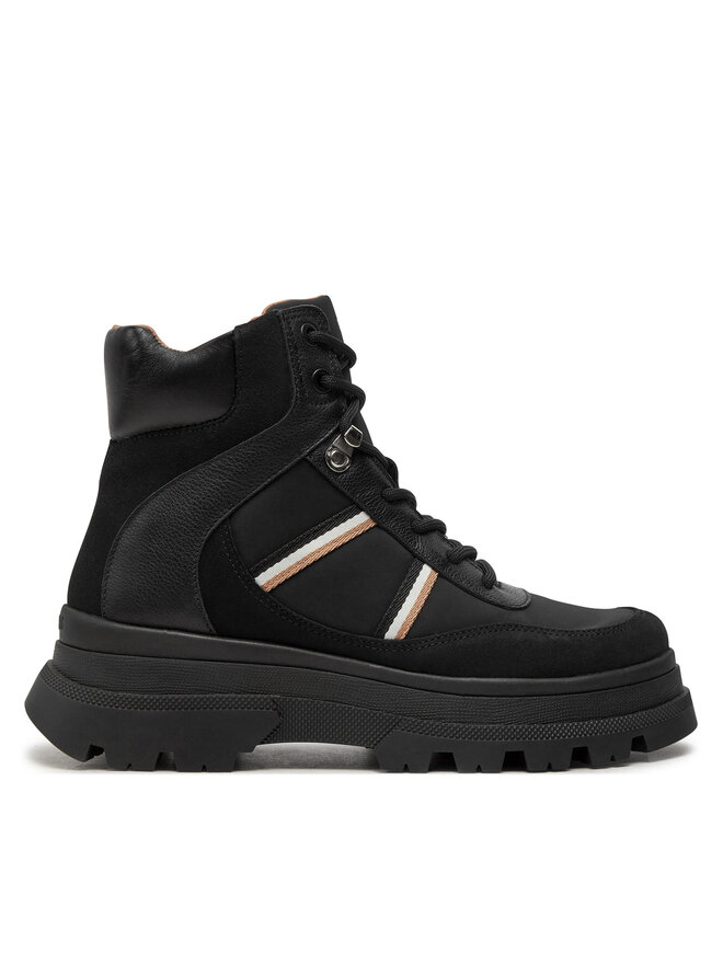 BOSS Schnürstiefeletten Boss Foster LUBootie NYSD 50523507 Schwarz