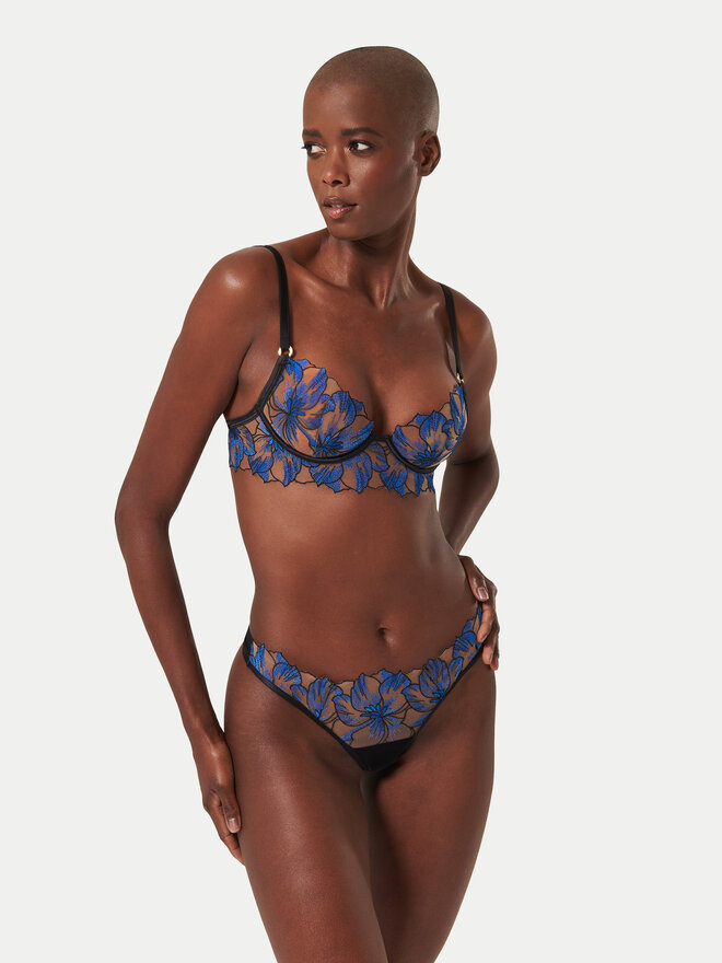 Bluebella Bluebella Стрінги Lyandra 42422 Голубий