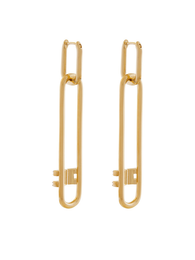 Elisabetta Franchi Ohrringe Elisabetta Franchi OR-10A-52E2-V250 Goldfarben