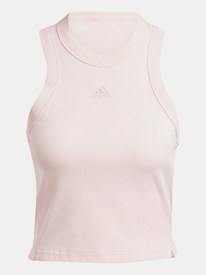 adidas adidas Top Lounge IY6735 Rosa Slim Fit