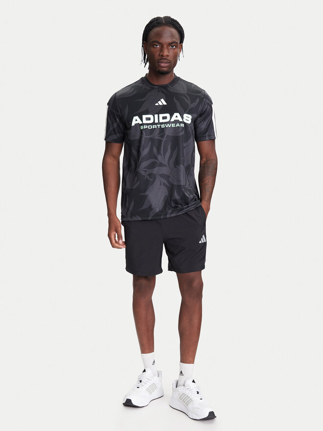 adidas adidas Marškinėliai Common Goal JW0247 Juoda Regular Fit