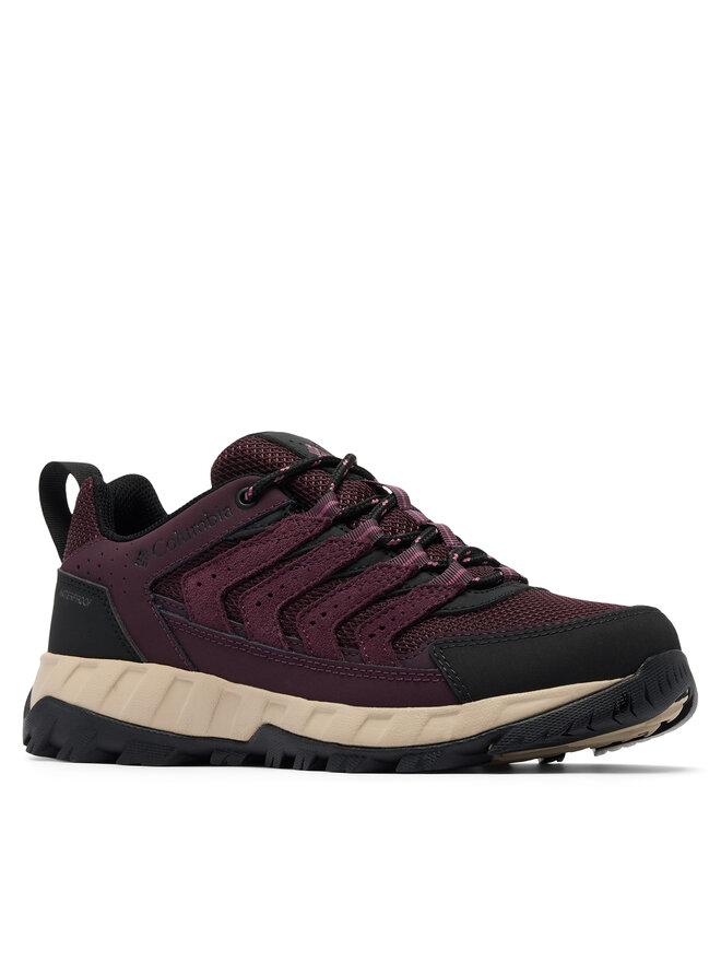 Columbia Trekkingschuhe Columbia Strata Trail Low 2078551 Dunkelrot