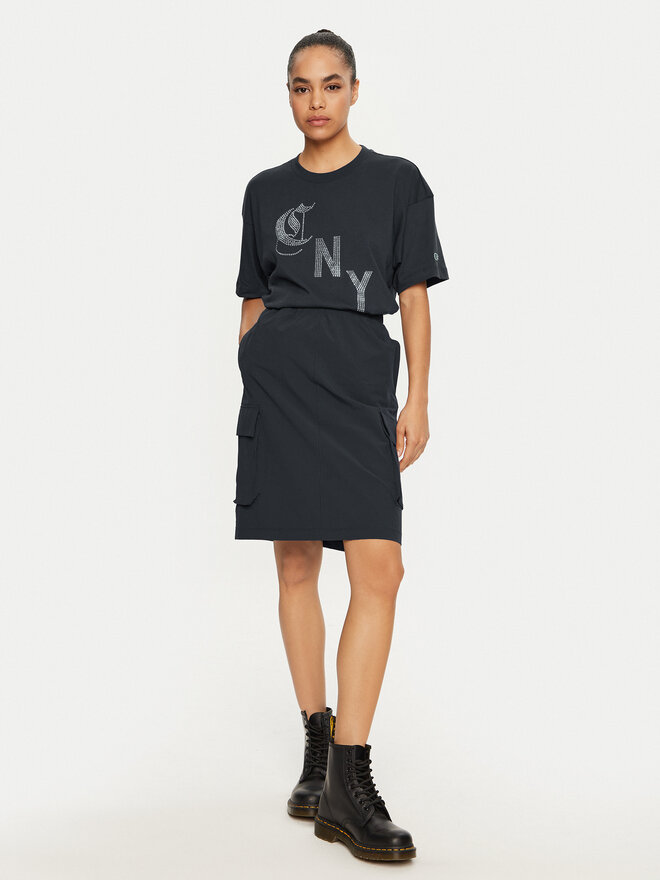 Champion Champion Póló 117473 Szürke Loose Fit