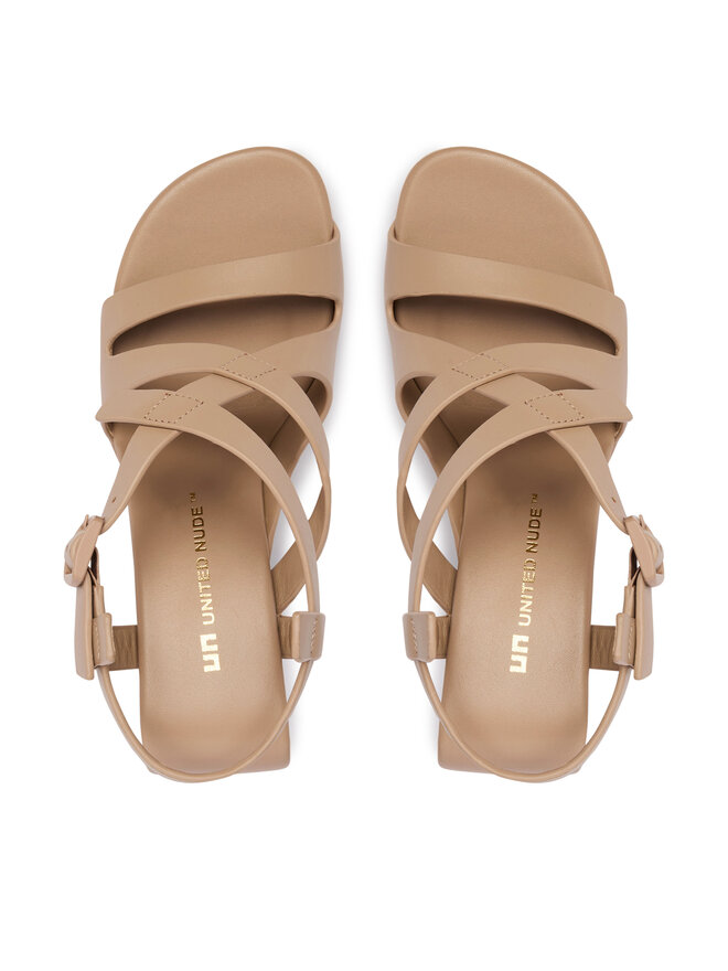United Nude Босоніжки United Nude Mobius Straps Hi 1099793216 Бежевий