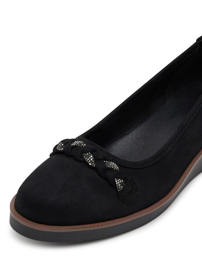 Clara Barson Балеринки Clara Barson WYL3395-7 Черен
