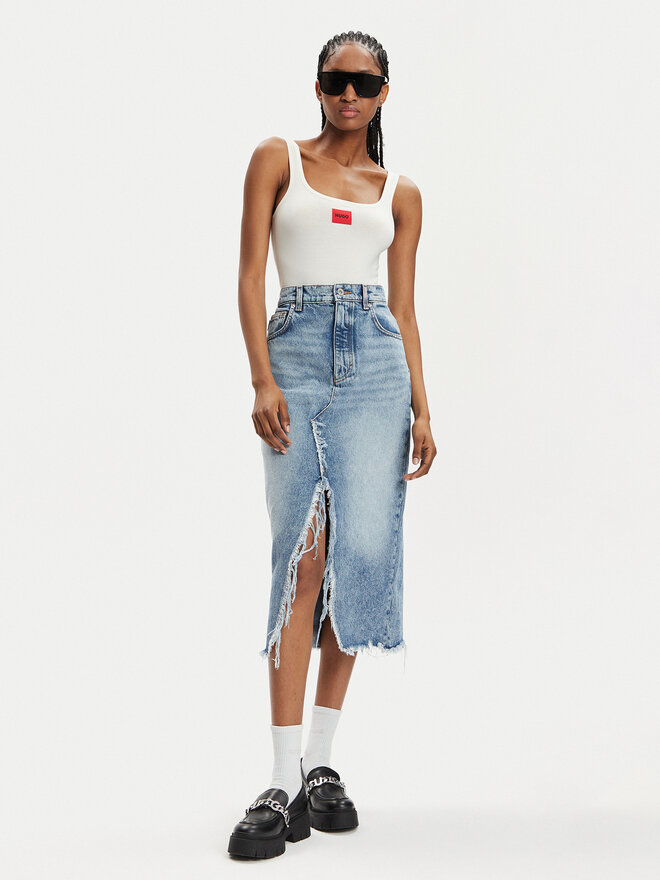 HUGO HUGO Top Red Label 50469665 Beis Slim Fit