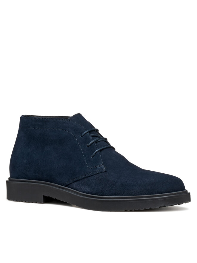 Geox Schnürschuhe Geox U Massimiano U46H9A 00022 C4064 Dunkelblau