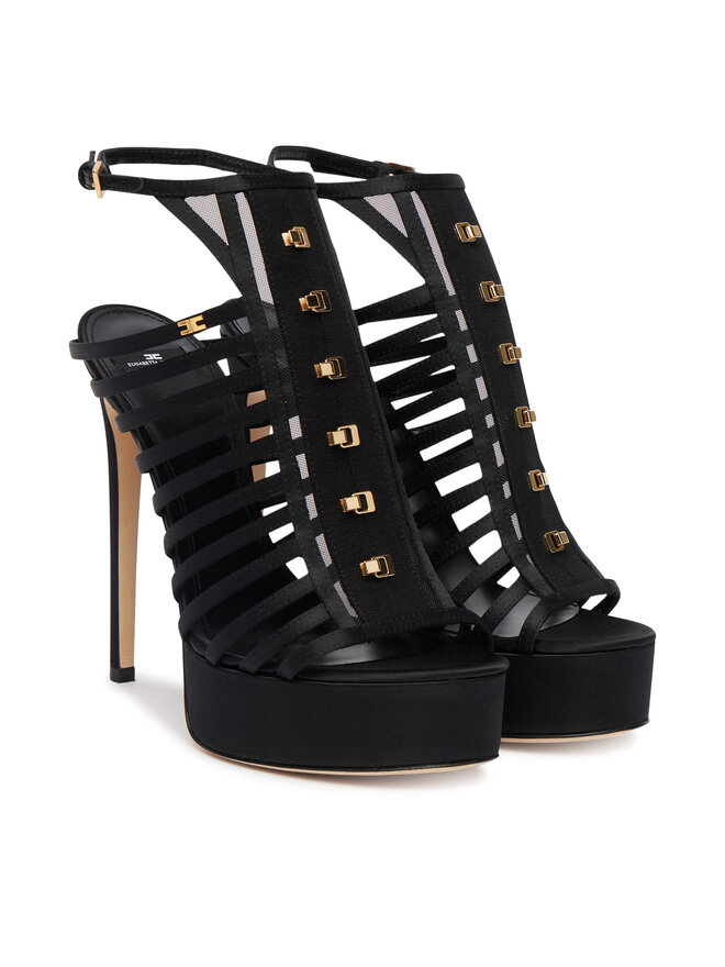 Elisabetta Franchi Sandalen Elisabetta Franchi SA-92L-62E2-V790 Schwarz