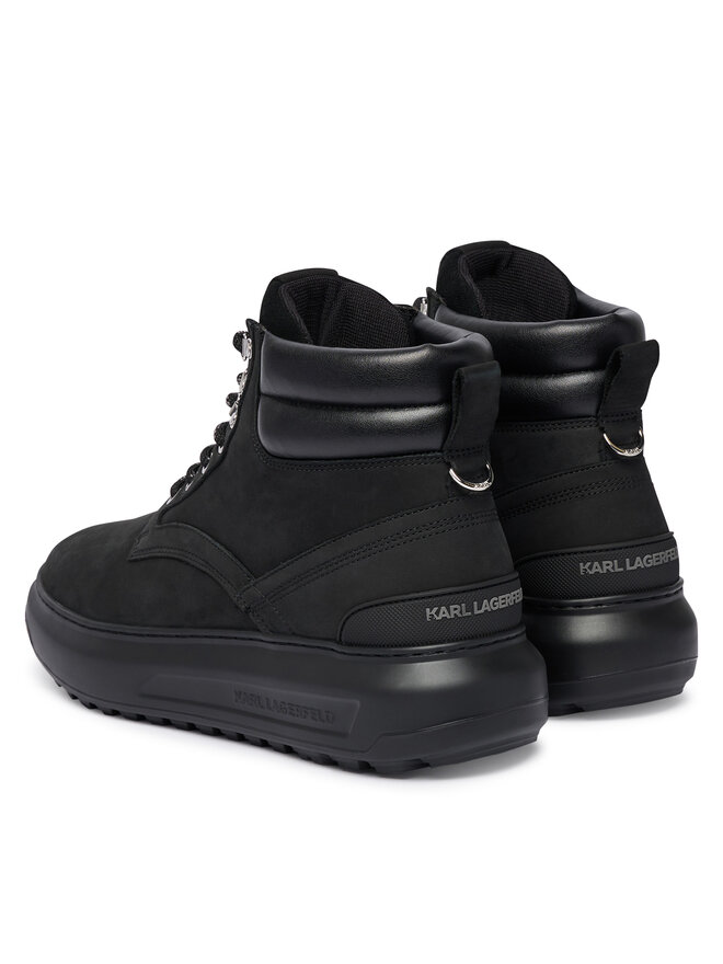 KARL LAGERFELD Schnürstiefeletten KARL LAGERFELD 8 Kapri Lug KL57548 Schwarz