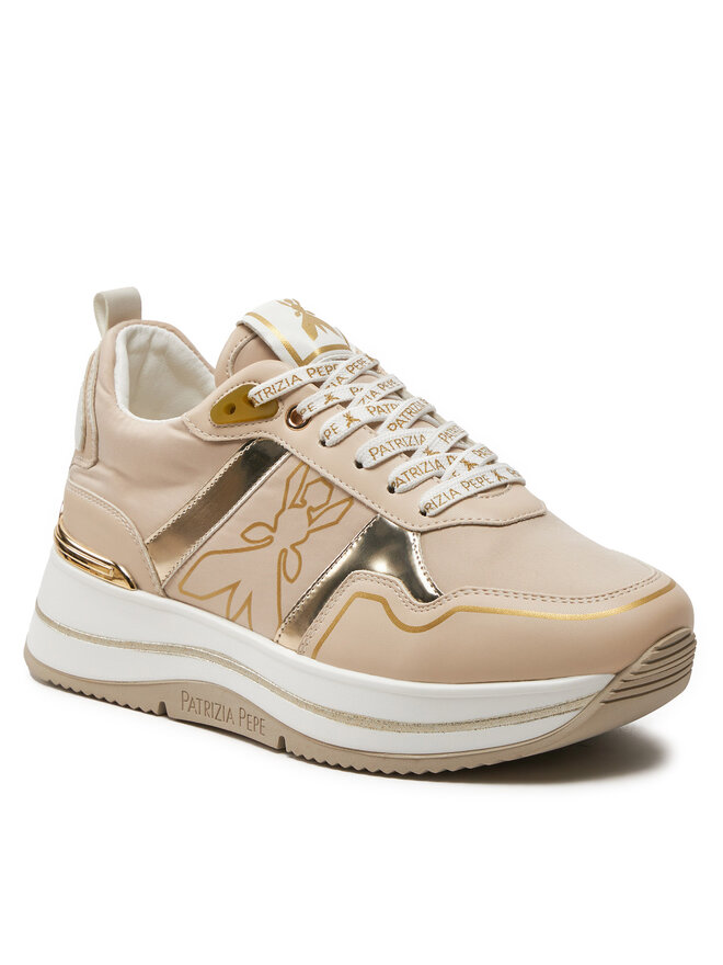 Patrizia Pepe Сникърси Patrizia Pepe PJ270.02 Бежов