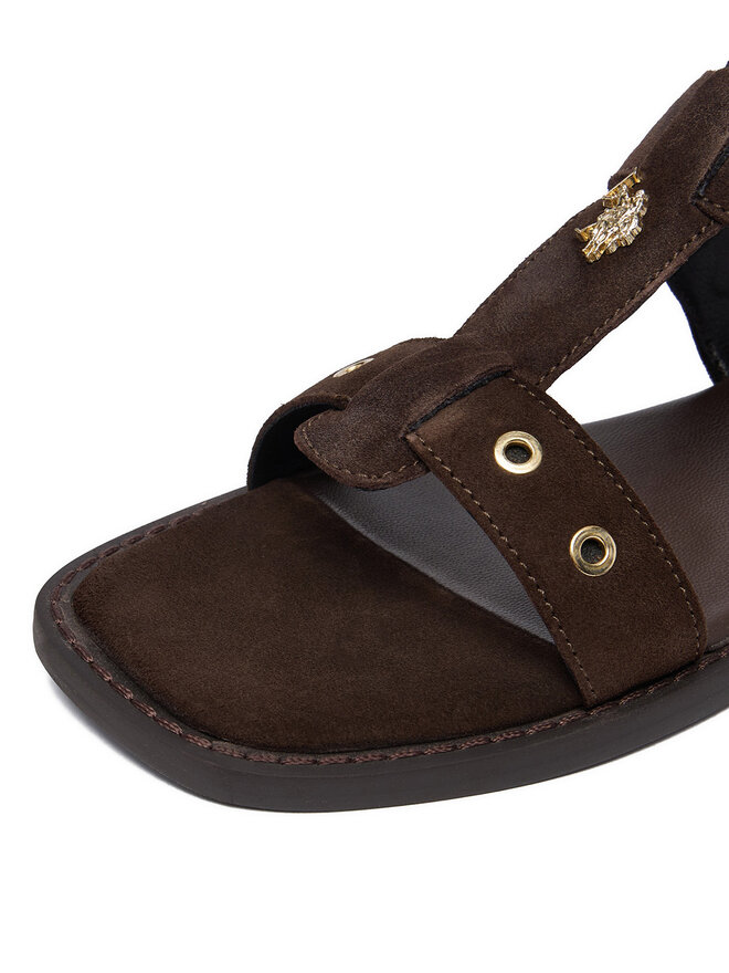 U.S. Polo Assn. Sandalen U.S. Polo Assn. EO-ALYS001W/6S1 Dunkelbraun