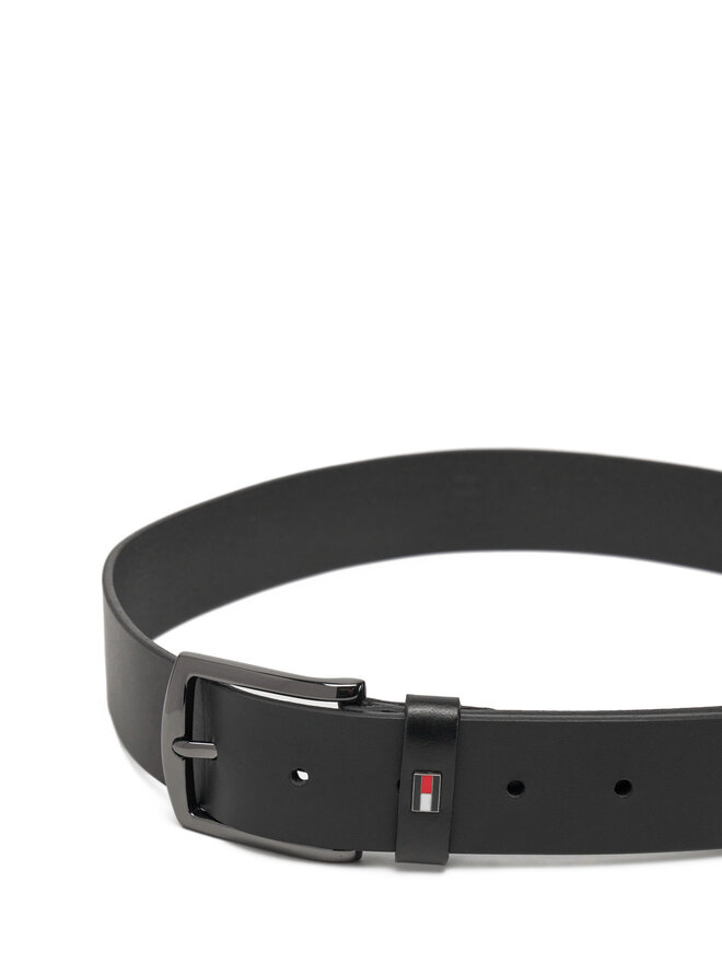 Tommy Hilfiger Ζώνη Ανδρική Tommy Hilfiger Denton 3.5 Ext AM0AM13536 Μαύρο