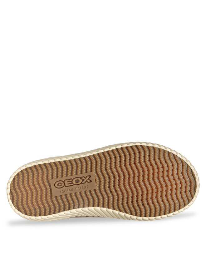 Geox Sneakersy Geox J Mirroless Girl J46MNA 0AUAJ C5005 S Beżowy