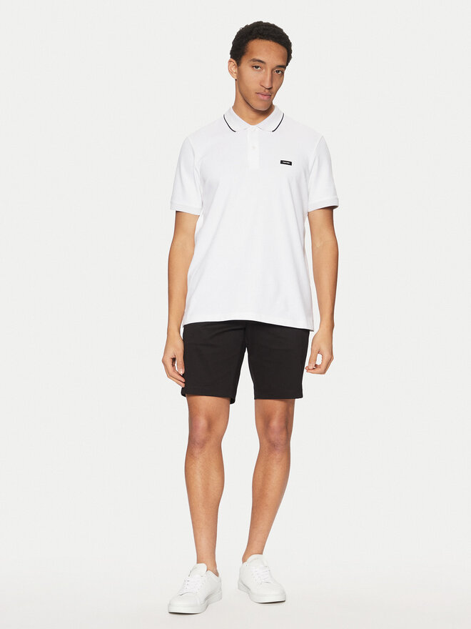 Calvin Klein Calvin Klein Poloshirt K10K114141 Weiß Regular Fit