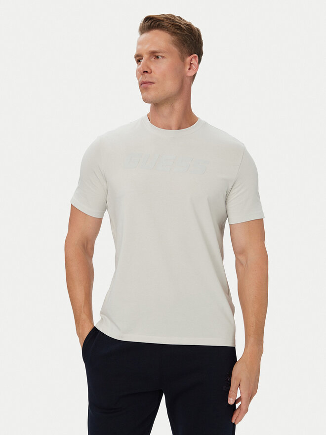 Guess Guess T-Shirt Z6YI26 K5090 Hellgrau Regular Fit