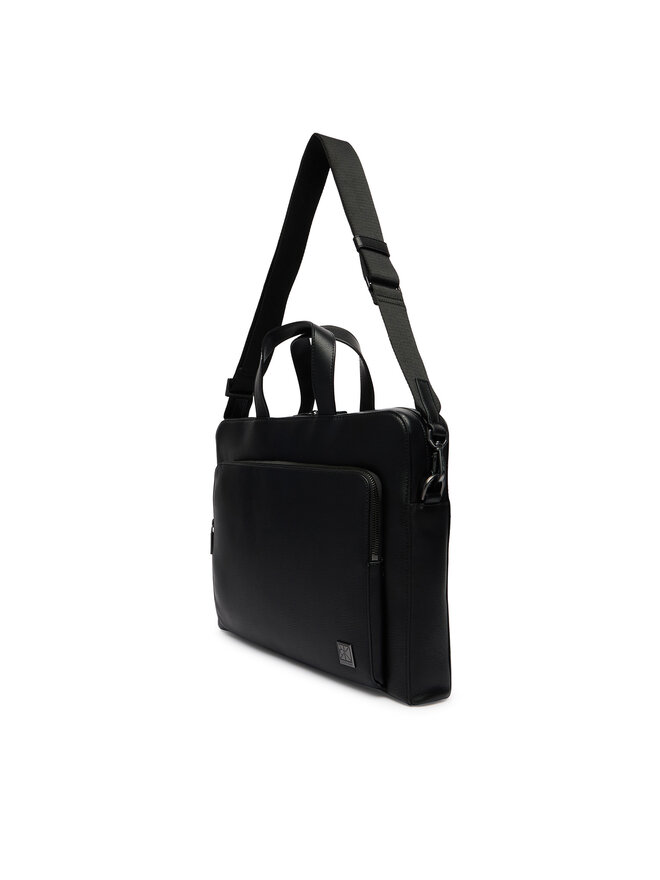Calvin Klein Laptoptasche Calvin Klein Emblem Hw Commuter LV04D3290G Schwarz