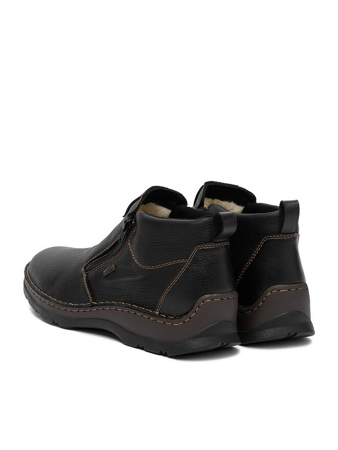 Rieker Schnürschuhe Rieker 05398-00 Schwarz