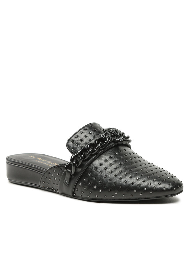 Kurt Geiger Klapki Kurt Geiger Chelsea Mule Drench 8488000109 Czarny