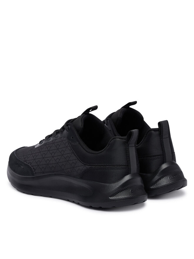 Calvin Klein Sneakers Calvin Klein Light Eva Runn Laceup Aop HM0HM02343 Schwarz