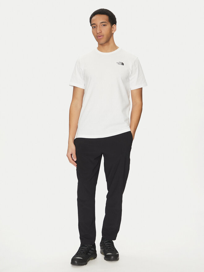 The North Face The North Face T-Shirt Vertical NF0A89FP Λευκό Regular Fit