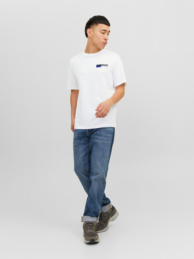 Jack&Jones Jack&Jones T-Shirt Corp 12233999 Weiß Standard Fit