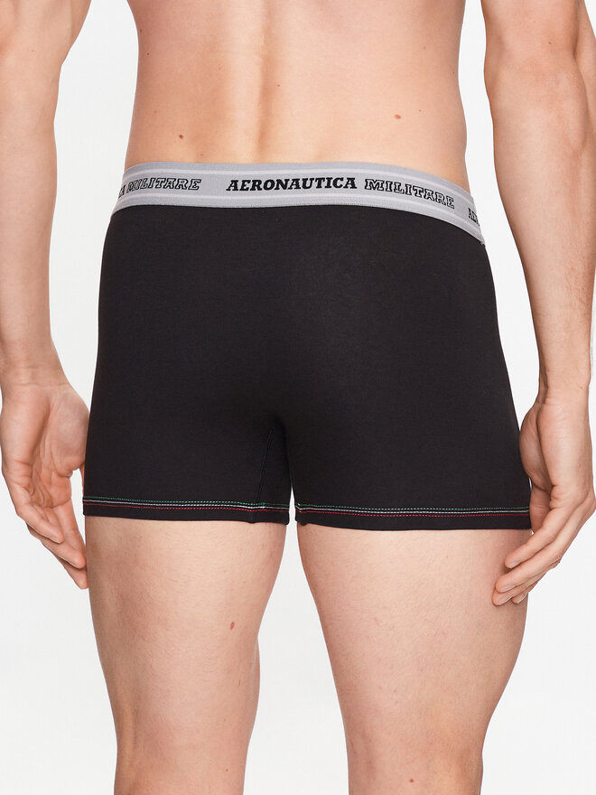 Aeronautica Militare Aeronautica Militare Pack de 2 bóxers AM1UBX004 Negro