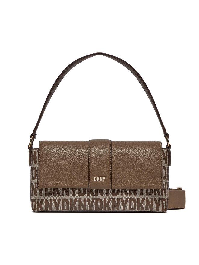 Сумка DKNY Chriselle Flap Demi R33H2Z18 Коричневий | evzuttya.com.ua