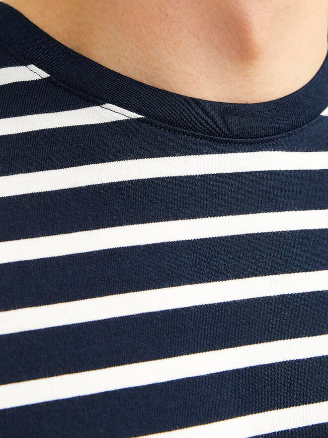 Jack&Jones Jack&Jones T-shirt Organic Basic 12156101 Tamnoplava Slim Fit