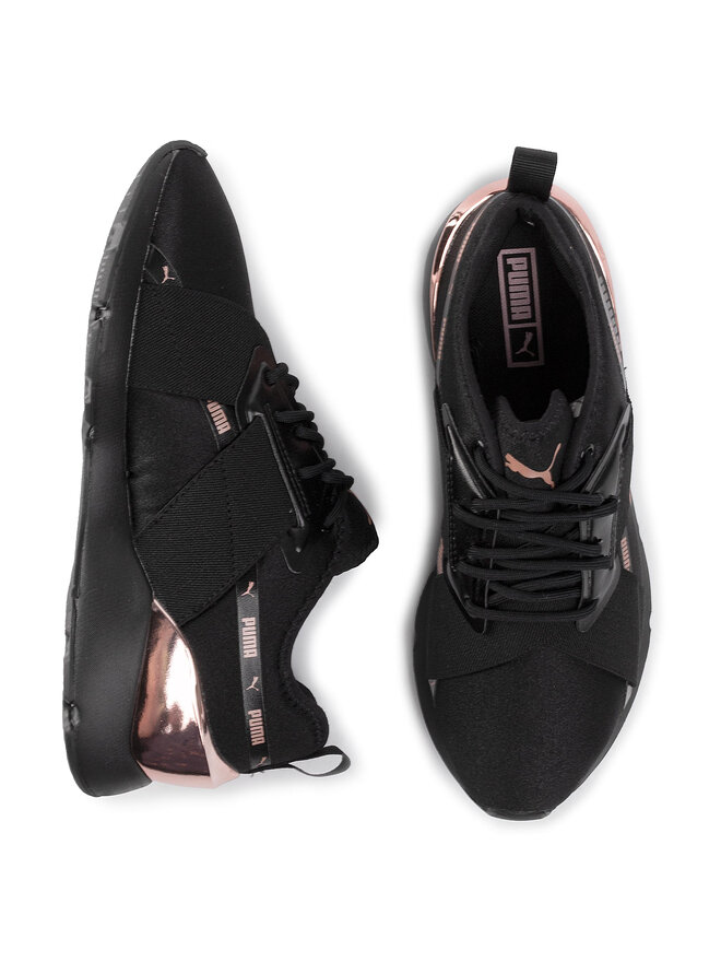 Снікерcи Puma Muse X-2 Metallic Wn's 370838 01 Чорний | evzuttya