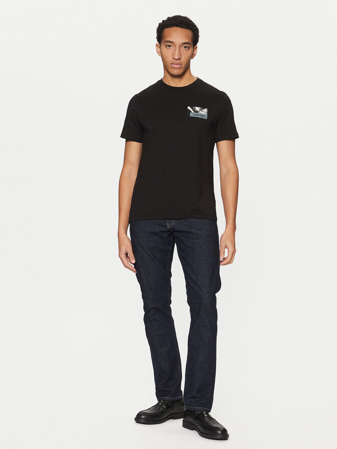 Calvin Klein Calvin Klein T-Shirt Graphic K10K113799 Schwarz Regular Fit