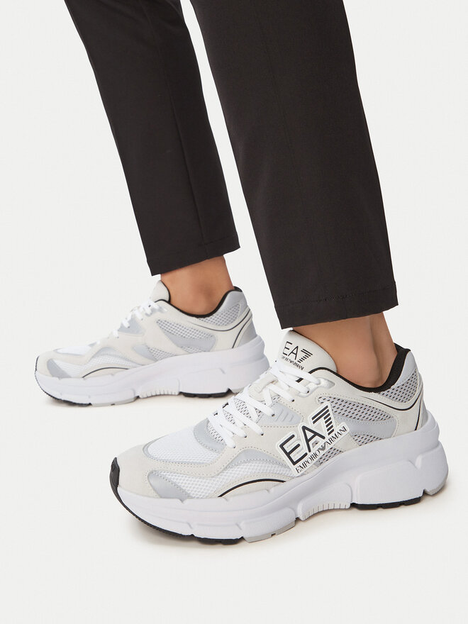 EA7 Emporio Armani Снікерcи EA7 Emporio Armani X8X237 XK425 T680 Білий