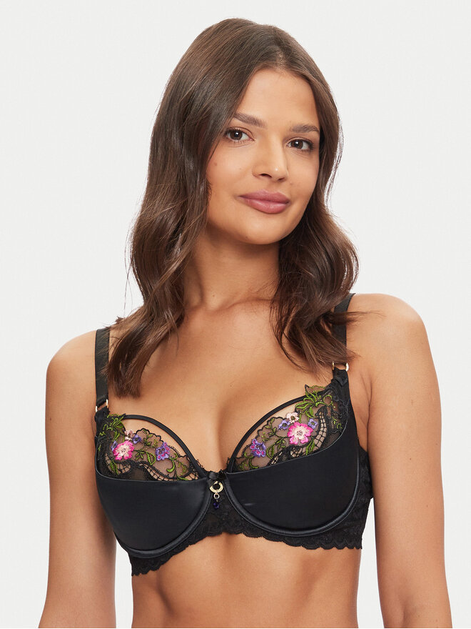 Guess Guess Бюстгальтер push-up O4BC08 KCG30 Чорний