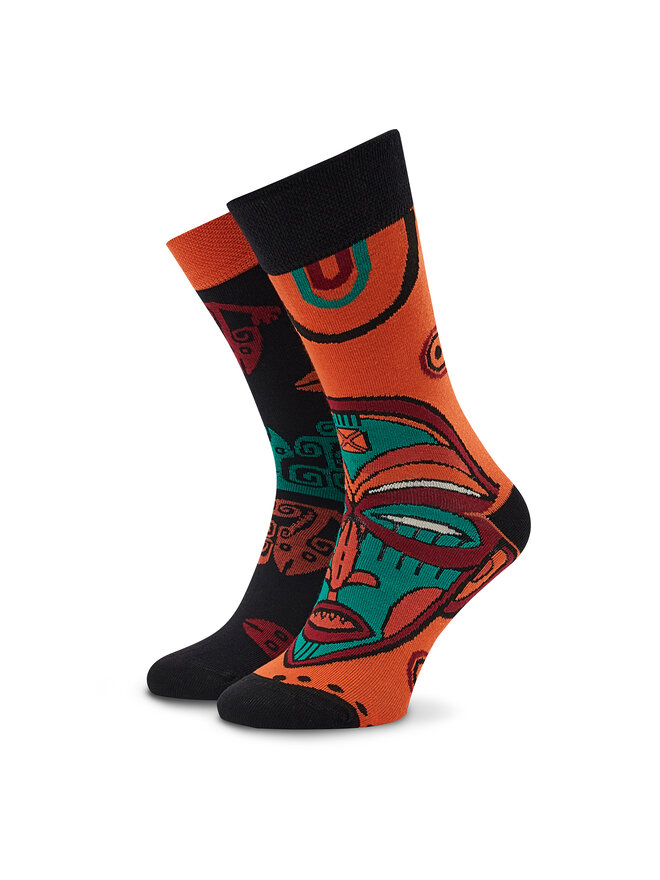 Funny Socks Дълги чорапи unisex Funny Socks Africa SM2/05 Цветен