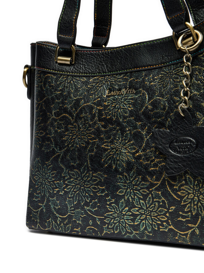 Laura Vita Handtasche Laura Vita Aurea 01 Schwarz