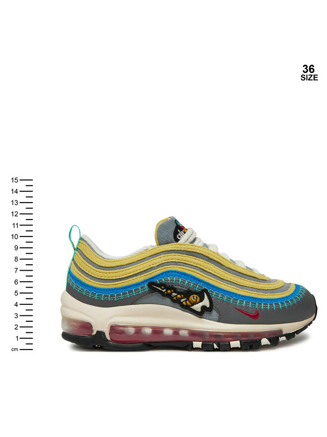 Nike Sneakersy Nike Air Max 97 Se (GS) DN4381 001 Szary