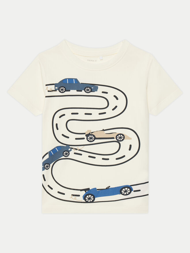 NAME IT NAME IT Camiseta Borris 13238894 Blanco Regular Fit