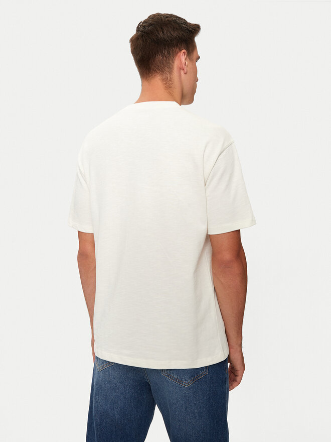 Guess Guess Camiseta Z4BI00 KCE21 Écru Regular Fit