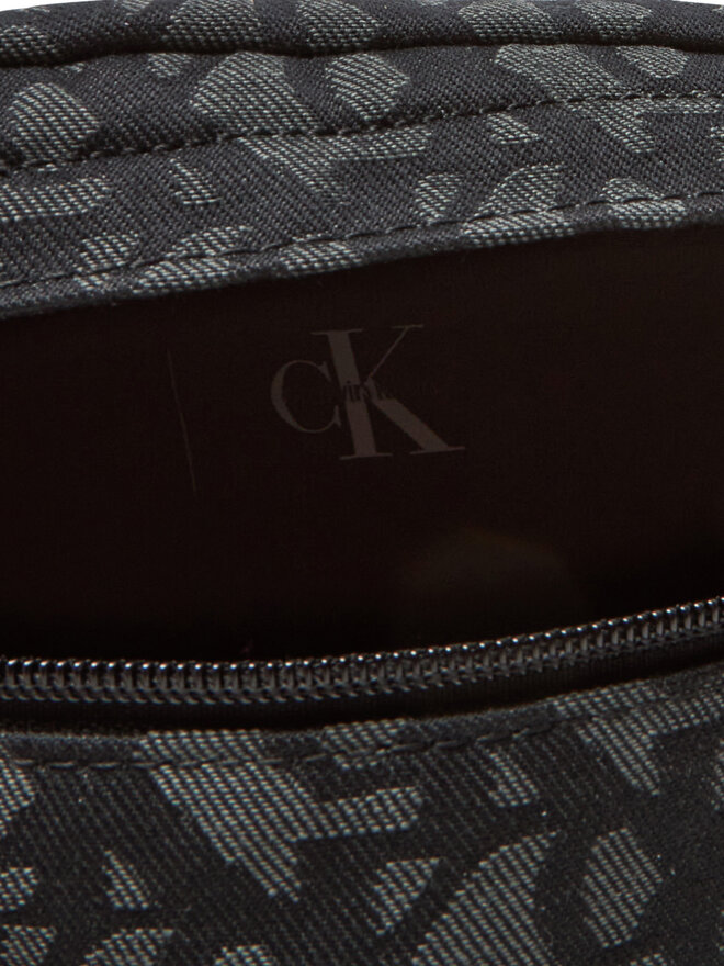Calvin Klein Jeans Сумка на пояс Calvin Klein Jeans Unstructured Monogram Waistbag LV04G3177G Чорний