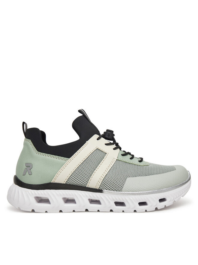 Rieker Sneakersy Rieker M6061-52 Zielony