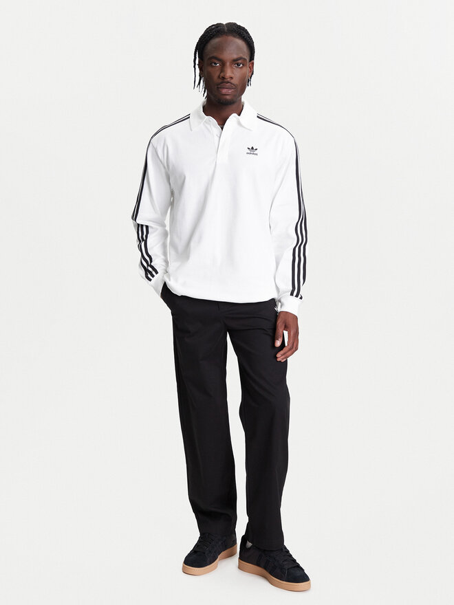 adidas adidas Pólóing adicolor Rugby IZ2459 Fehér Regular Fit