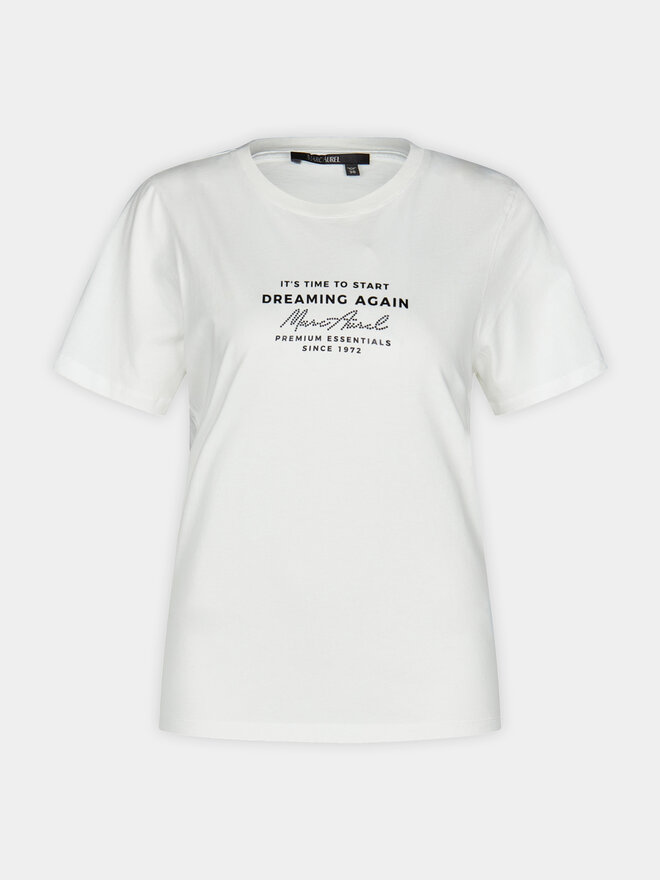 Marc Aurel Marc Aurel Футболка 7522 7000 73689 Білий Regular Fit